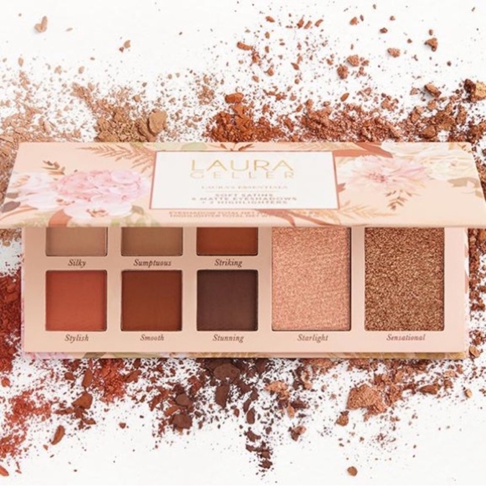 5/$25 SALE! Laura Geller Eyeshadow Palette - Silky Browns and Shimmering Golds
